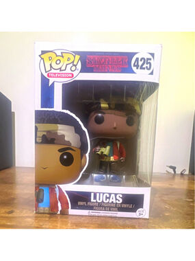 Funko Pop! Television Stranger Things Lucas #425 Vinyl Figure (Unopened)